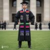 Personalized Mexican Graduation Stole - Nunca Fue Suerte Lettering Design