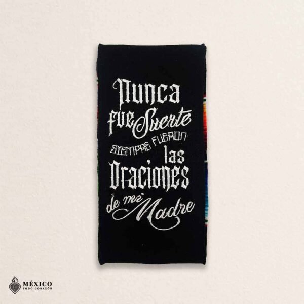 Personalized Mexican Graduation Stole - Nunca Fue Suerte Lettering Design