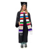 White Stripe Graduation Sash
