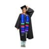 Blue Graduation Stole Class of 2025 Classic