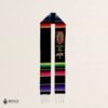 Custom Mexican Graduation Stole - Virgin of Guadalupe and Flags