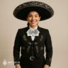 Traditional Mariachi With Beige Bow Tie