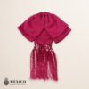 Fuchsia Mexican Charro Moño with Decorative Fringe | Fiesta Bow Ties for Folkloric Dances or Mexican Heritage Events| México Todo Corazón