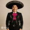 Traditional Mariachi With Fuchsia Bow Tie
