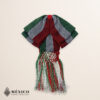 Tricolor Mexican Charro Moño with Decorative Fringe | Fiesta Bowtie for Rodeos, Parades or Mexican Heritage Events | México Todo Corazón