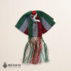 Tricolor Mexican Charro Moño with Decorative Fringe | Fiesta Bowtie for Rodeos, Parades or Mexican Heritage Events | México Todo Corazón