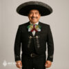 Traditional Mariachi With Tricolor Bow Tie