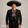 Traditional Mariachi With Tricolor Bow Tie