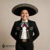 Traditional Mariachi With Tricolor Bow Tie