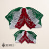 Pack Tricolor Bow Ties with Silver Eagle