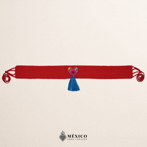 red-artisan-mexican-waist-belt-floral-heart-embellishment-in-felt-applique