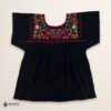 Mexican Embroidered Blouse – Handmade Otomi Floral & Animals Design