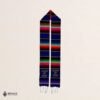 Blue Mexican Graduation Stole – Embroidered Class of 2026