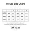 Blouse Size Chart