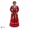 Red Traditional Jalisco One-Piece Dress (Size 16)