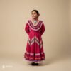 PinkTraditional Jalisco One-Piece Dress for Girls & Teens (Size 4)