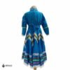 Light Blue Traditional Jalisco One-Piece Dress for Girls & Teens (Size 4)