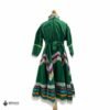 Green Traditional Jalisco One-Piece Dress for Girls & Teens (Size 6)