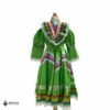 Light Green Traditional Jalisco One-Piece Dress for Girls & Teens (Size 6)