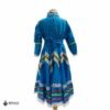 Light Blue Traditional Jalisco One-Piece Dress for Girls & Teens (Size 6)