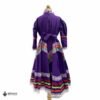 Purple Traditional Jalisco One-Piece Dress for Girls & Teens (Size 8)