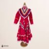 Pink Traditional Jalisco One-Piece Dress for Girls & Teens (Size 8)