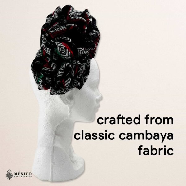 Traditional Mexican Cambaya Headband – Handmade Artisan Diadema