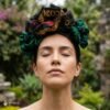 Traditional Mexican Cambaya Headband – Handmade Artisan Diadema