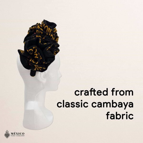 Traditional Mexican Cambaya Headband – Handmade Artisan Diadema