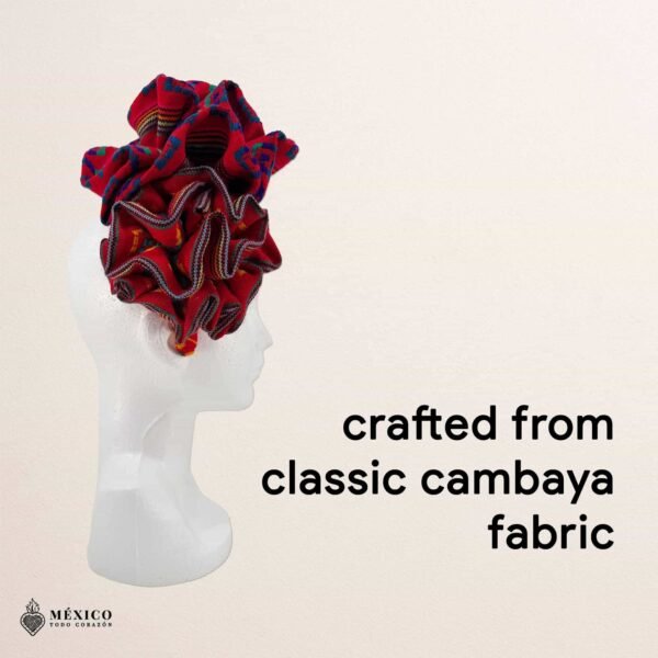Traditional Mexican Cambaya Headband – Handmade Artisan Diadema