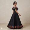Traditional Mexican Embroidered Floral Dress – Handmade Special Edition.