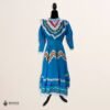 Light Blue Traditional Jalisco One-Piece Dress for Girls & Teens (Size 10)