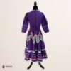 Purple Traditional Jalisco One-Piece Dress for Girls & Teens (Size 10)