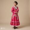Pink Traditional Jalisco One-Piece Dress for Girls & Teens (Size 10)