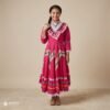 Pink Traditional Jalisco One-Piece Dress for Girls & Teens (Size 10)