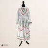 White Traditional Jalisco One-Piece Dress for Girls & Teens (Size 10)