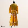 Yellow Traditional Jalisco One-Piece Dress for Girls & Teens (Size 12)