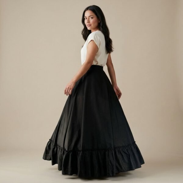 Mexican Black Single Skirt