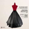 Mexican Black Single Skirt