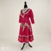 Pink Traditional Jalisco One-Piece Dress for Girls & Teens (Size 12)