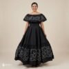 Traditional Mexican Embroidered Alcatraz Dress – Handmade Special Edition.