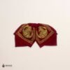 Mexican Embroidered Charro Moño – Traditional Satin Mariachi Bow Tie