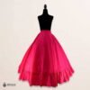 Pink Mexican Single Skirt – Adjustable Traditional Style (Length 39.0")
